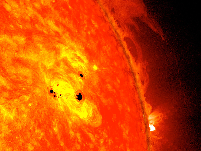 Crónicas de la mancha solar: La historia cósmica del desplante solar